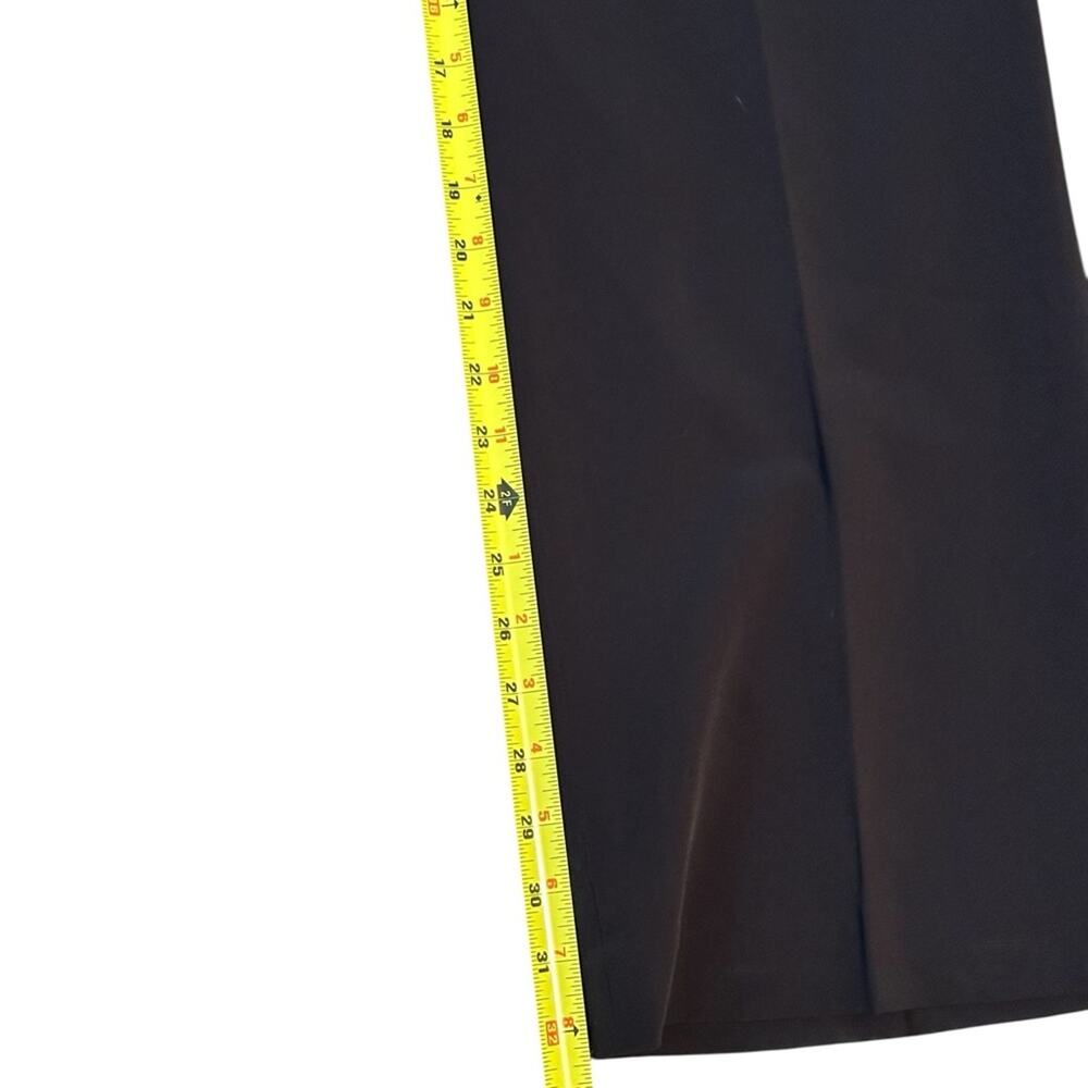 Eddie Bauer Blakely Fit Black Wide-Leg Trousers Size 14 EUC - Picture 3 of 15